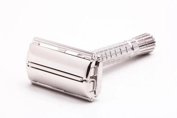 1957 C2 Gillette Flare Tip Super Speed Double Edge Safety Razor | Rhodium Revamp