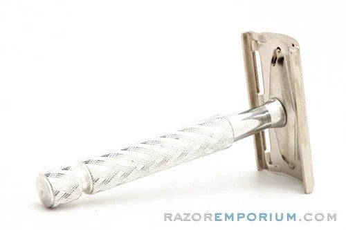 1960’s Gillette Ball End Tech Spiral Handle Razor | Made in England