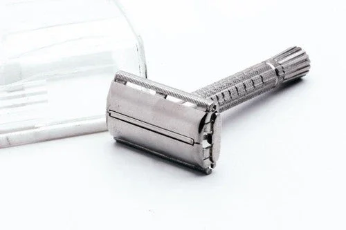 1963 Gillette I2 Flare Tip Super Speed Safety Razor Set
