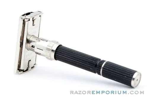 1973 Gillette Super Adjustable 84 Short Handle DE Safety Razor T2