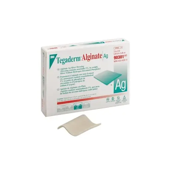 3M Healthcare Dressing Woundseal Md Alginate 2X2″ 40/Case – 90301