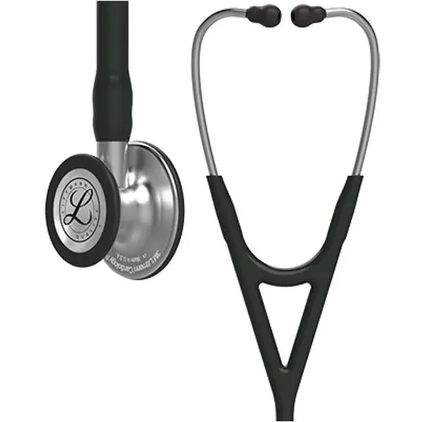 3M Healthcare Stethoscope Cardiology Littmann Cardiology Iv Black Adult/Child 22″ 2-Head Ea – 6151