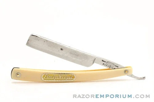 4/8″ Finedge Cut Corp. Ostiso Wedged Straight Razor | Solingen, Germany
