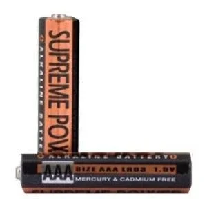 Aaa 1.5 Volt Alkaline Battery, For External Infusion Pump Owned By Patient (2 Count)