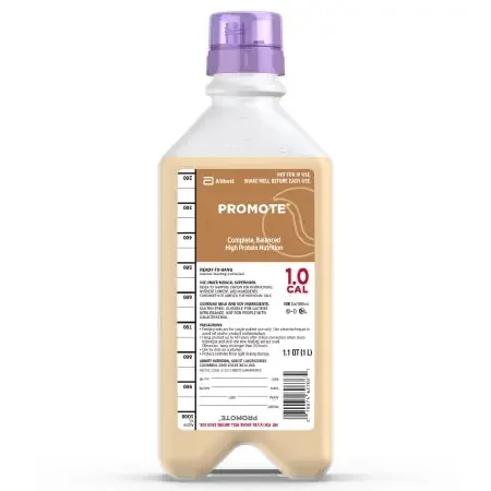 Abbott Nutrition Promote Tube Feeding Formula 1000 mL Carton Ready to Hang Unflavored Adult – 62701