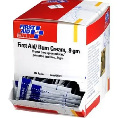 Acme IUed Burn Relief 144 per Box Cream Individual Packet – H343
