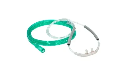 Adult Clear High Flow Cannula With 25′ Supply Tube