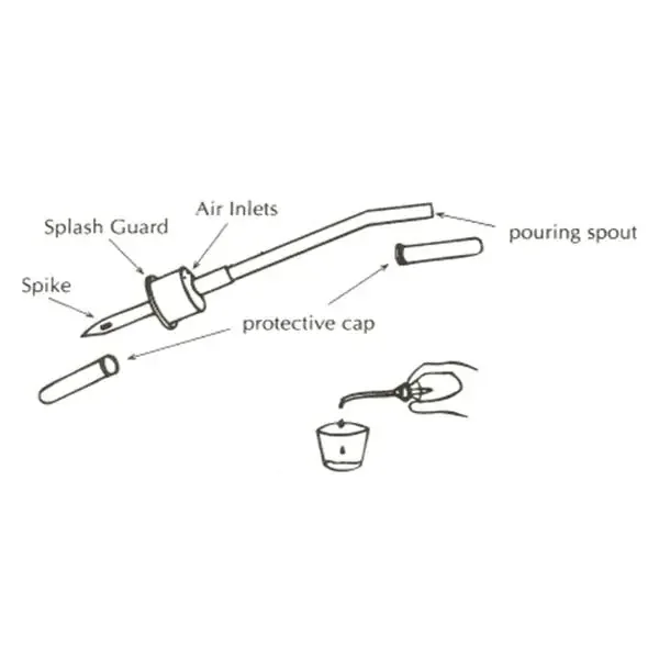 Advanced Medical Designs Vial Decanter Plastic 50/Ca – 10-106