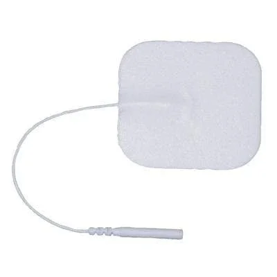 AdvanTrode Elite Electrode, 2″ square, white foam, 40/box