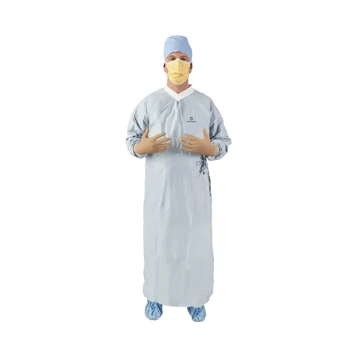 AERO CHROME Surgical Gown with Towel, Large
