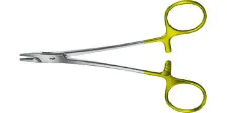Aesculap Duragrip Needle Holder 5-3/4 Inch Straight Serrated Jaw – BM016R