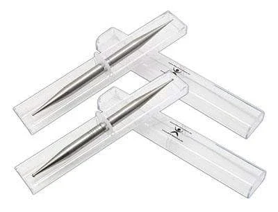 AFH massage stick set, stainless steel, w/box, medium/large