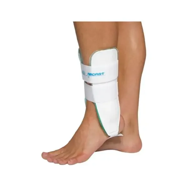Aircast Brace Support Aircast Air-Stirrup Ankle Plastic White Size 9″ Medium Left Ea – 02BL