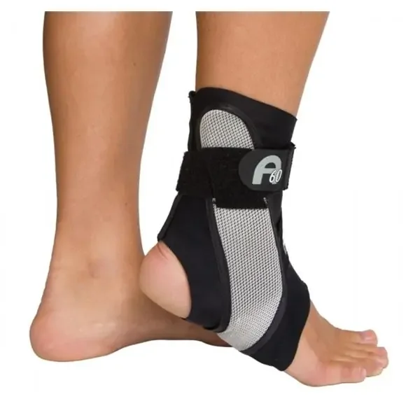 Aircast Support Ortho A60 Men <7/Women <8.5 Ank Brthbl Mtrl M<7/W<8.5 Blk Sz Sm Rt Ea - 02TSR