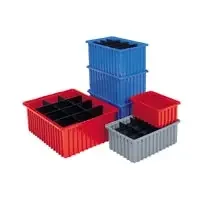 Akro-Mils Akro-Grids Storage Container Red Industrial Grade Polymers 6 X 17-3/8 X 22-3/8 Inch – 33226RED