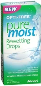 Alcon Opti-Free Pure Moist Contact Lens Solution 0.4 oz. Solution – 65019231