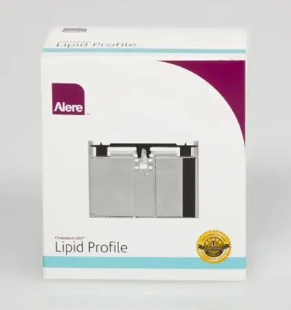 Alere Cholestech LDX Rapid Test Caridac / Lipids / General Chemistry Total Cholesterol / HDL (High Density Lipoprotein) / TRG (Triglycerides) Whole Blood / Serum / Plasma Sample CLIA Waived for Whole Blood 10 Tests – 10989