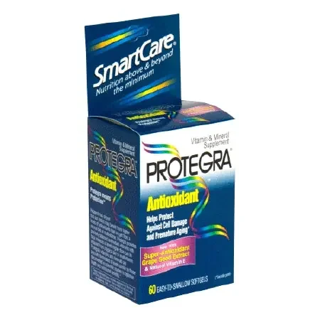 Alere Protegra Multivitamin Supplement Vitamin A / Vitamin E / Ascorbic Acid 5000 IU – 60 IU – 250 mg Strength Softgel 60 per Box – 36652037718