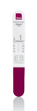 Alere Toxicology Oratect Drugs of Abuse Test 6-Drug Panel AMP, COC, mAMP/MET, OPI, PCP, THC Saliva Sample CLIA Moderate Complexity 25 Tests – AOT-6