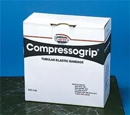 Alimed Compressogrip Tubular Support Bandage 2 Inch X 11 Yard 20 to 25 mmHg Pull On White NonSterile – 4044