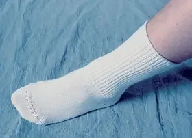 Alimed Diabetic Socks X-Large White – 62429