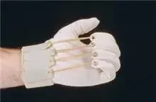 Alimed Flexion Finger Glove Left Hand White Small / Medium – 5653