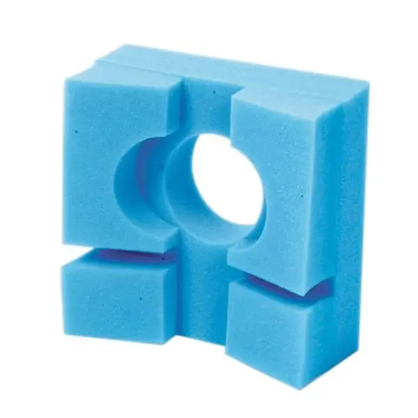 Alimed Positioner Headrest Head Richards Slotted Polyurethane Foam Blue 8X8.5X3.75 6/Ca – 930161