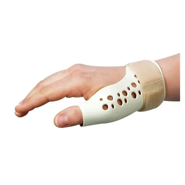 Alimed Splint Spica Freedom Wrist/Thumb Plastic Beige/White Size Medium Left Ea – 510858/NA/LM