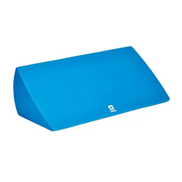 Alimed Wedge Positioning Invisicoat 45 Degree/Curved Edges Foam Blue 24″ Ea – 938100