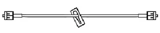 All-Med Extension Set 30 Inch Tubing Without Ports 0.8 mL Priming Volume DEHP-Free, Lipid Resistant – 42-3000