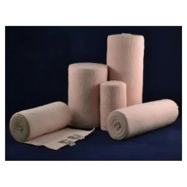 Ambra Leroy Medical Bandage Valuelastic 6″X5Yd Woven Cotton/Elastic Clip Closure Tan Lf 10/Bx – 73650