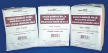 AMD Ritmed Vital-Roll Conforming Bandage Cotton 2-Ply 3 Inch X 3.6 Yard Roll Shape NonSterile – A6903