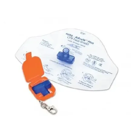 American Diagnostic Corp Adsafe Plus CPR Face Shield – 4056BK