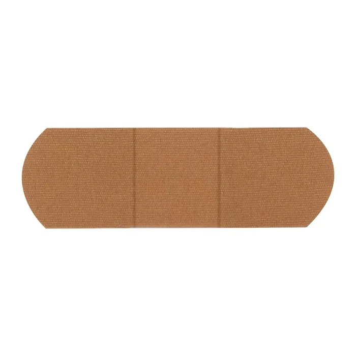 American® White Cross Tan Adhesive Strip, 1 x 3 Inch