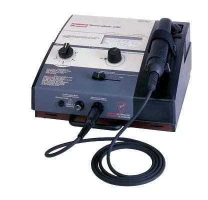 Amrex Ultrasound/Stim Combo – US/50 (Low Volt), 1.0 MHz with 5 cm and 10 cm head and QuickConnect Transducer