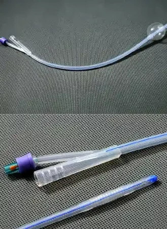 Amsino International AMSure Foley Catheter 2-Way Standard Tip 5 cc Balloon 18 Fr. Silicone – AS41018S