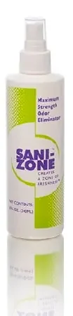 Anacapa Technologies Sani-Zone Air Freshener Alcohol Based Liquid 8 oz. Bottle Clean Scent – 1008A