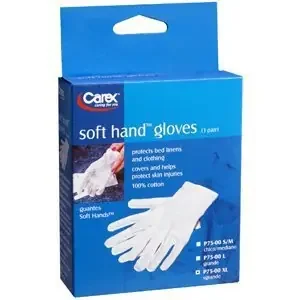 Apex-Carex Healthcare Soft Hands Infection Control Glove X-Large Cotton White Hemmed Cuff NonSterile – FGP75X00 0000