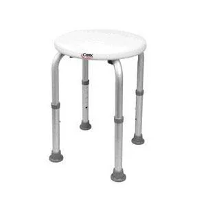 Apex Medical Compact Round Shower Stool by Carex