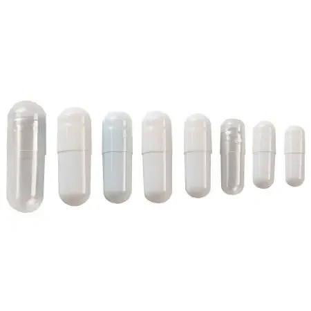 Apothecary Products Empty Gel Capsule Size 1, Clear – 16038