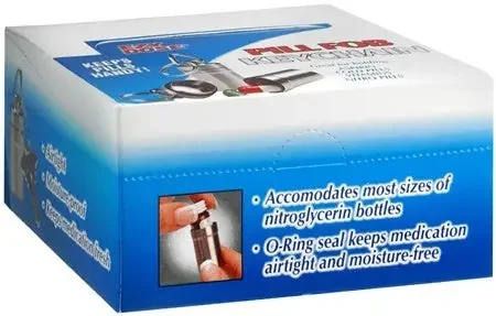 Apothecary Products Ezy Dose Pill Fob Keychain Display Pack EZY Dose 1 Day – 67278