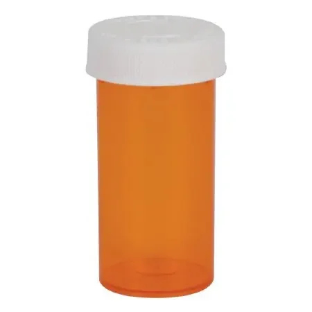 Apothecary Products Ezydose Push & Turn Prescription Vial 13 Dram Amber – 30432