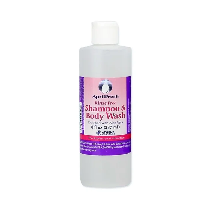 AprilFresh® Rinse Free Shampoo & Body Wash with Aloe Vera 8 oz Bottle ...