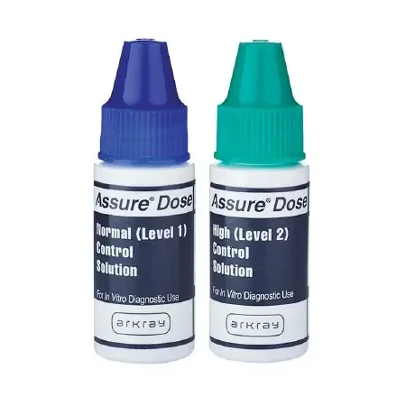 Arkray USA Assure Dose Control Solution Blood Glucose Testing Normal / High – 500006