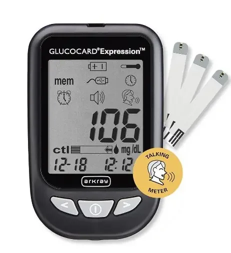 Arkray USA Glucocard Expression Control Solution Blood Glucose Level 2 1 X 2.5 mL – 570007