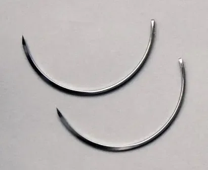 Aspen Surgical Products Richard-Allan Suture Needle 1/2 Circle Reverse Cutting Needle Martin UterineType Size 3 Needle – 216403