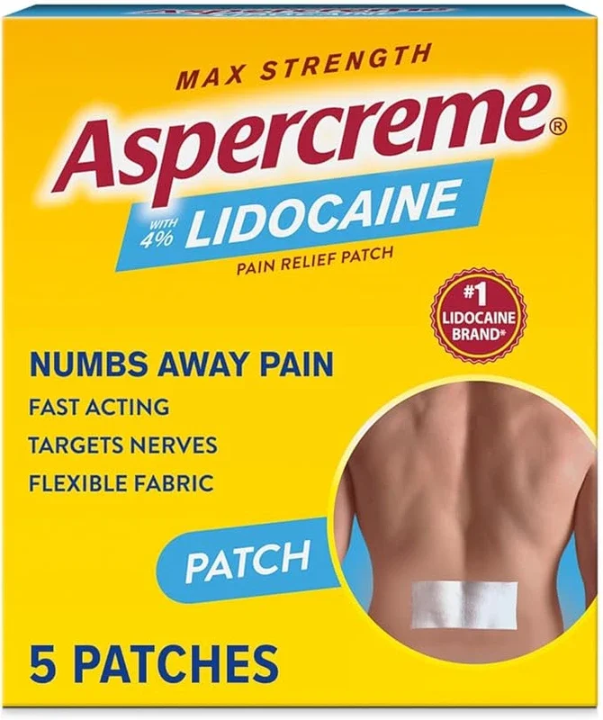 Aspercreme With Lidocaine Patch, 5 Ct.