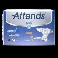 Attends Advanced Brief, MEDIUM, 32″ – 44″, Heavy Absorbency, DDC20 – Case of 96