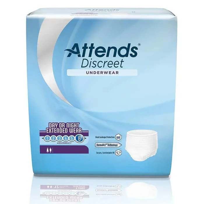 Attends Overnight Underwear, Medium 34″ To 44″