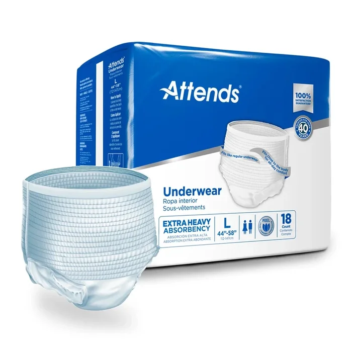 Attends® Care Heavy Absorbent Underwear, Regular